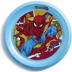 Gifi Assiette plate enfant Spiderman plastique Ø21cm