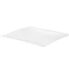Gifi Assiette plate forme losange blanc
