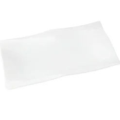 Gifi Assiette plate forme losange blanc