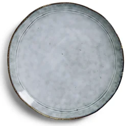 Gifi Assiette plate grès cuivré Ø26cm