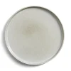Gifi Assiette plate grès gris Ø27,5cm