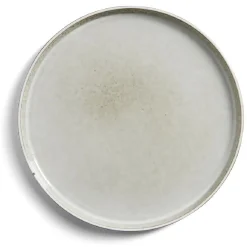 Gifi Assiette plate grès gris Ø27,5cm