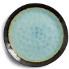Gifi Assiette plate grès vert Ø27,5cm