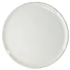 Gifi Assiette plate Lisbonne en grès gris Ø27cm
