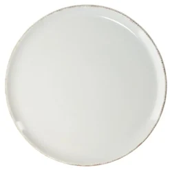 Gifi Assiette plate Lisbonne en grès gris Ø27cm