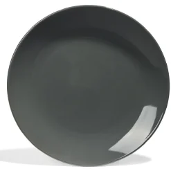 Gifi Assiette plate Madrid Ø27cm faïence grise