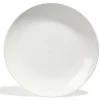Gifi Assiette plate Madrid Ø27cm faïence blanche