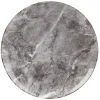 Gifi Assiette plate motif marbre gris