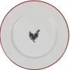 Gifi Assiette plate motif poule