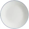 Gifi Assiette plate porcelaine blanc Ø26,5cm