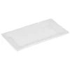 Gifi Assiette plate rectangulaire porcelaine blanc