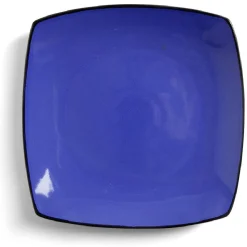 Gifi Assiette plate rectangulaire grès 27,5x27,5cm