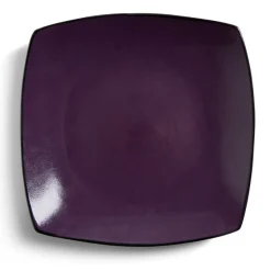 Gifi Assiette plate rectangulaire grès 27,5x27,5cm