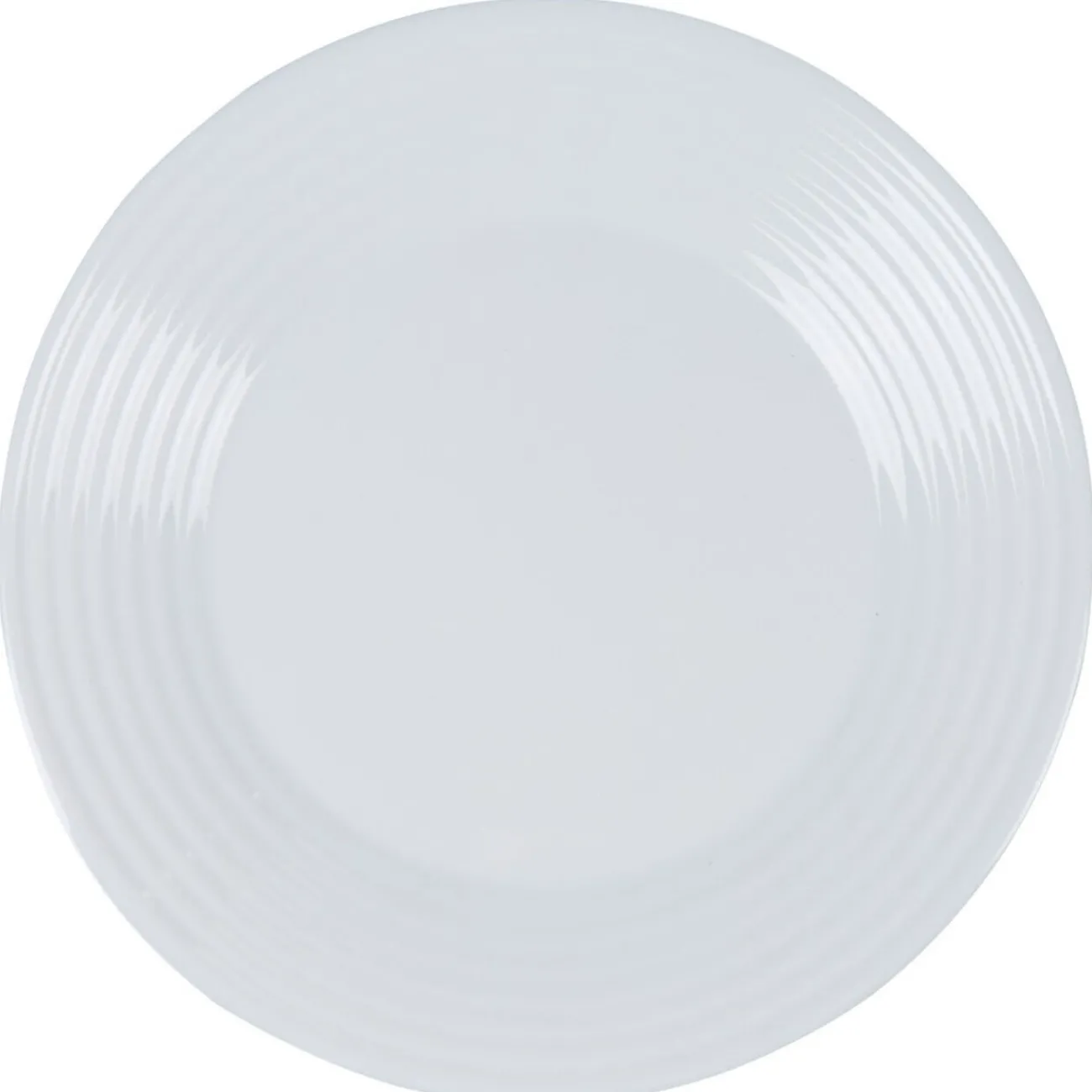 Gifi Assiette plate ronde blanche Harena