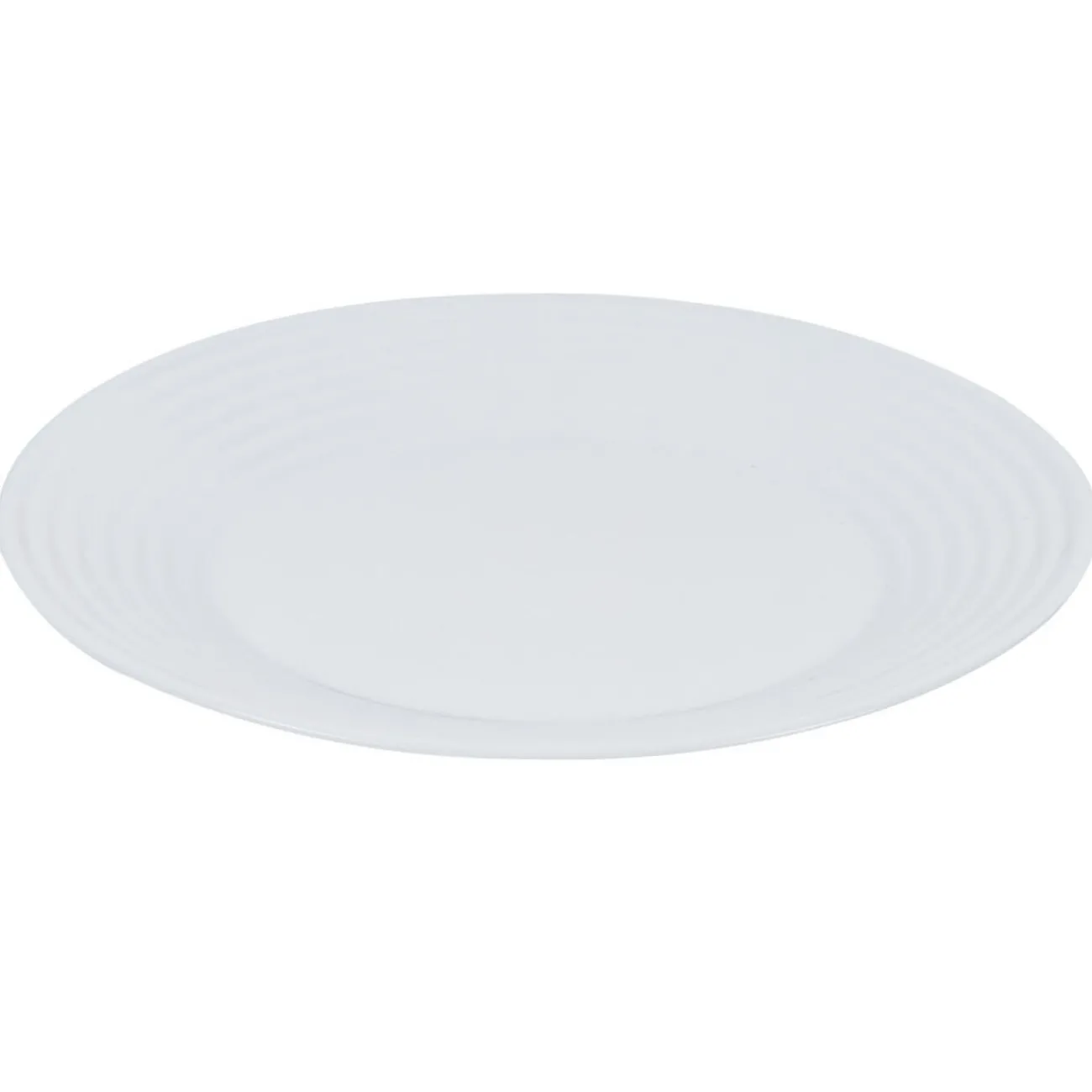Gifi Assiette plate ronde blanche Harena
