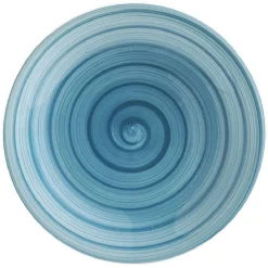 Gifi Assiette plate ronde déco spirale Ø25 cm