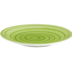 Gifi Assiette plate ronde déco spirale Ø25 cm