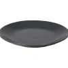 Gifi Assiette plate ronde grise unie