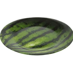 Gifi Assiette plate ronde imprimée pastèque