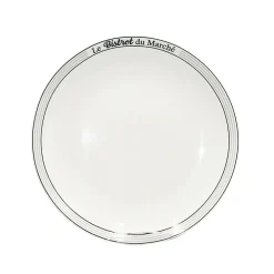 Gifi Assiette plate ronde Le Bistrot du Marché