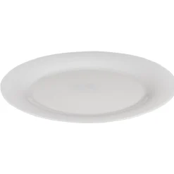 Gifi Assiette plate ronde Luminarc blanche Zana