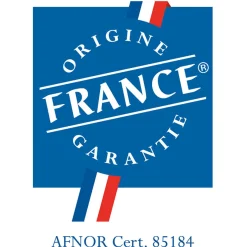 Gifi Assiette plate ronde Pampilles blanc transparent Ø 25 cm