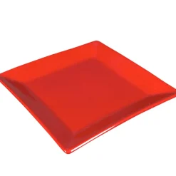Gifi Assiette plate rouge
