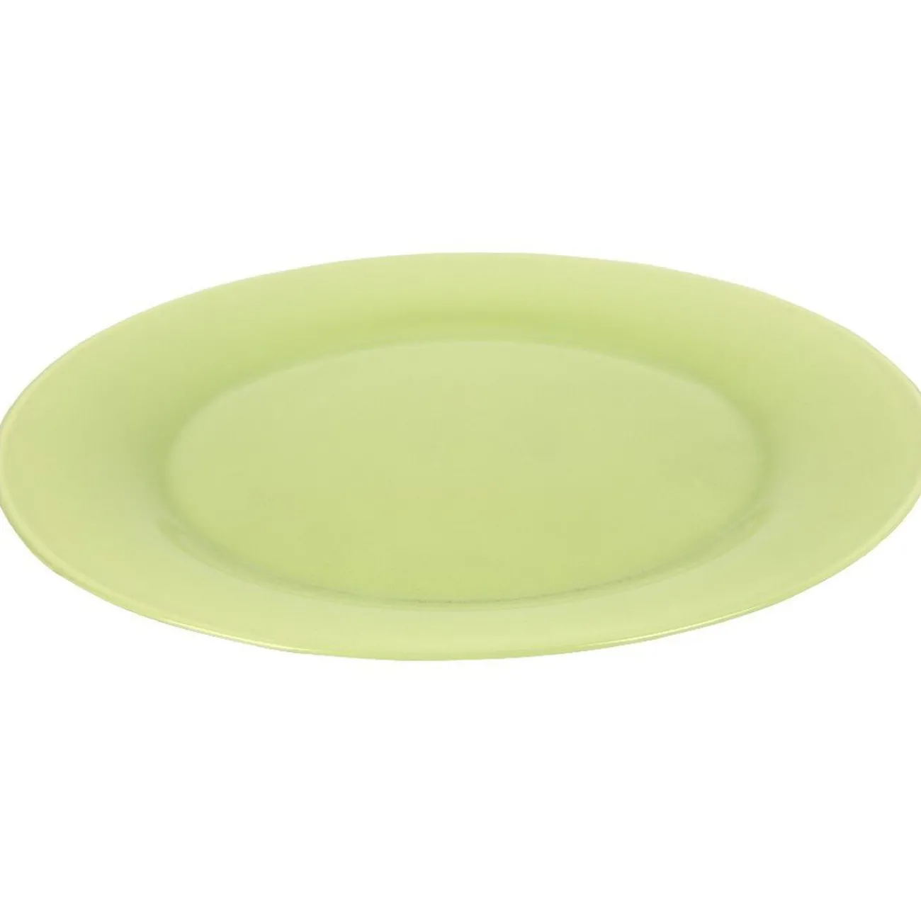 Gifi Assiette plate verte amande