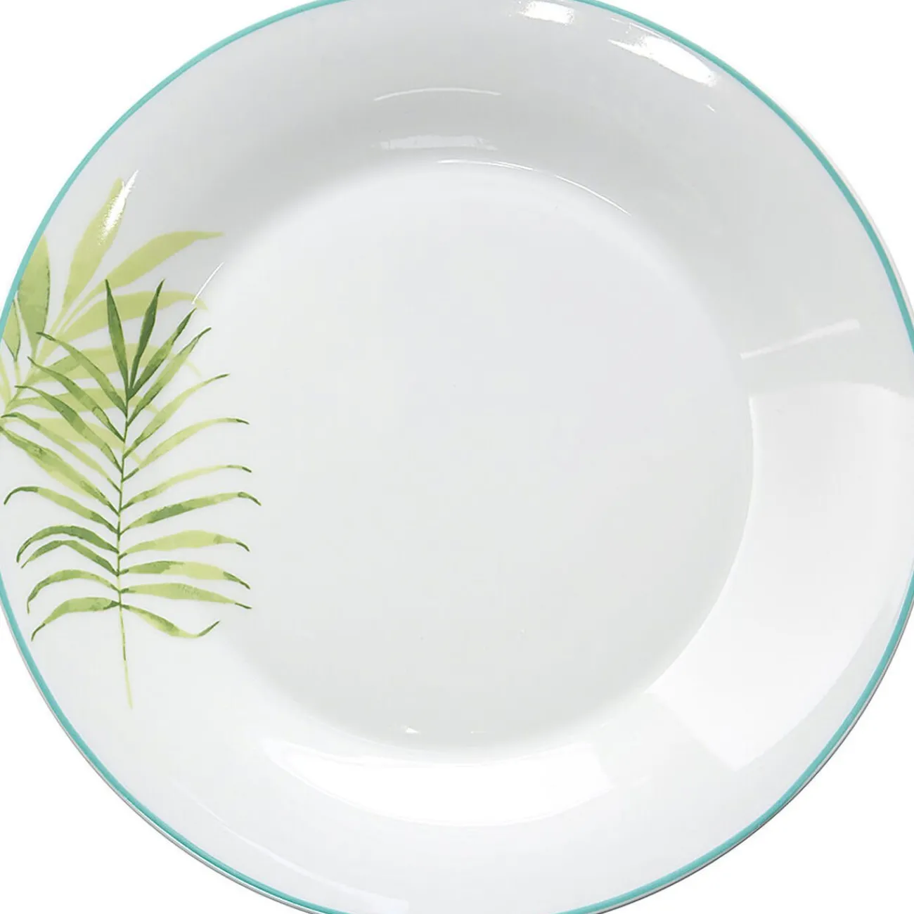 Gifi Assiette porcelaine motif jungle