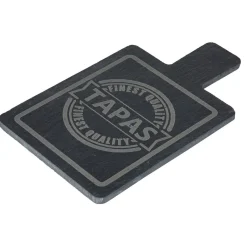 Gifi Assiette rectangulaire à tapas en ardoise