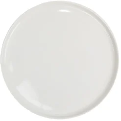Gifi Assiette ronde plate Nordic porcelaine blanc