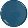 Gifi Assiette ronde plate Nordic porcelaine bleu
