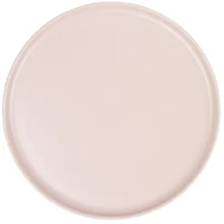 Gifi Assiette ronde plate Nordic porcelaine rose