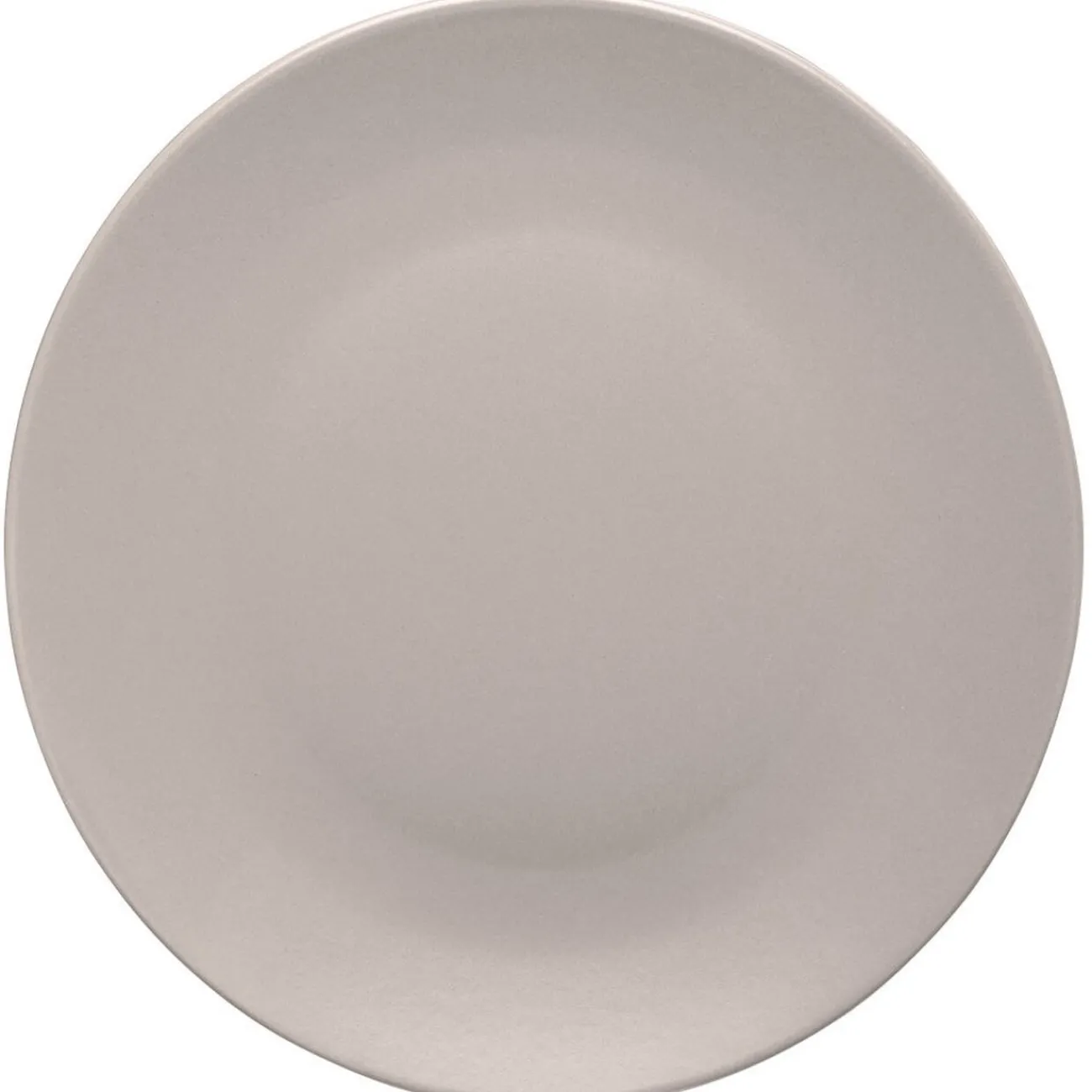 Gifi Assiette ronde plate uni taupe