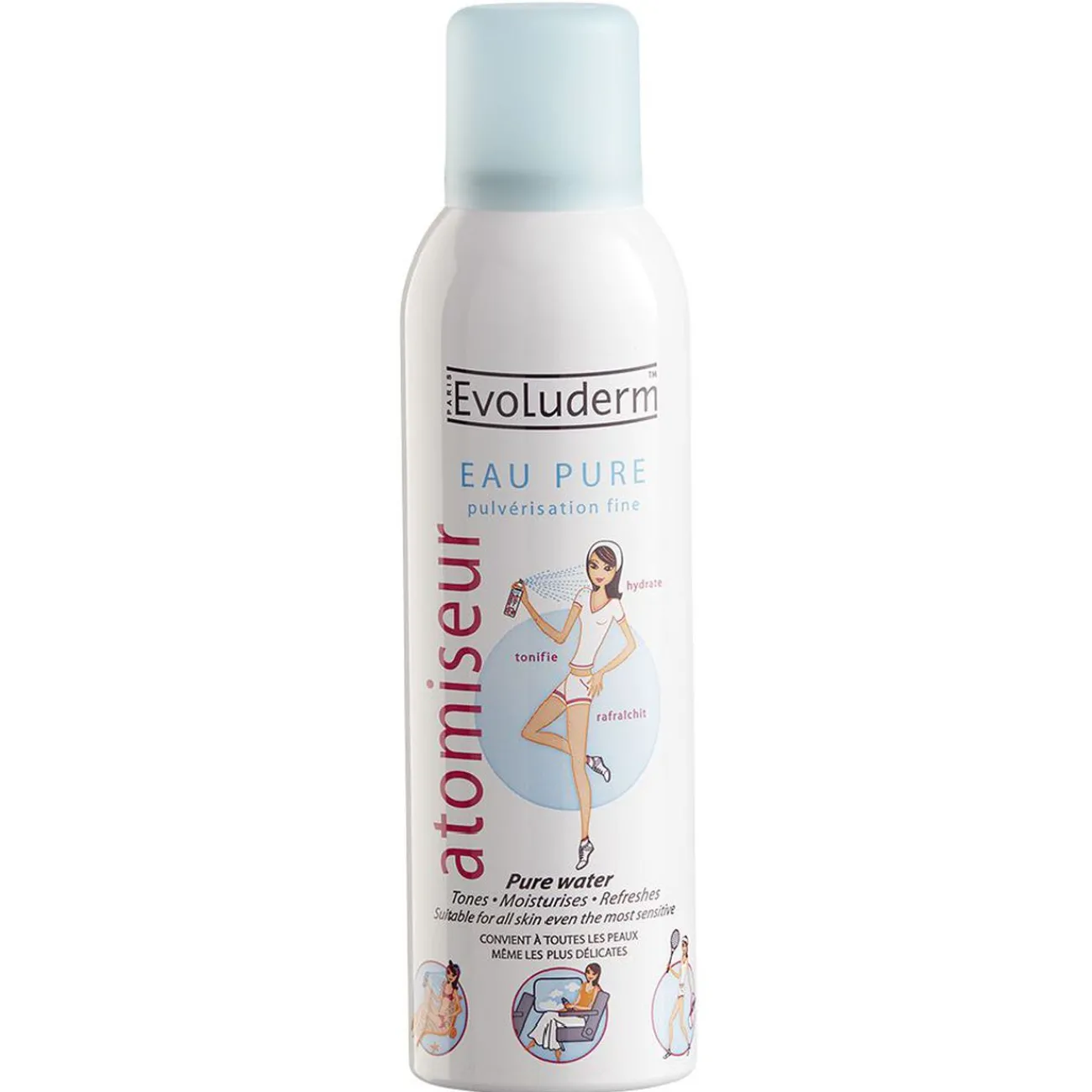 Gifi Beauté^Atomiseur eau pure Evoluderm 150 ml