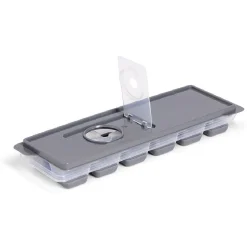 Gifi Bac à glaçons avec couvercle en silicone L.26,5x9cm