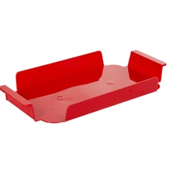 Gifi Bac à glaçons avec support 32 compartiments rouge