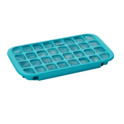 Gifi Bac à glaçons bleu 32 compartiments