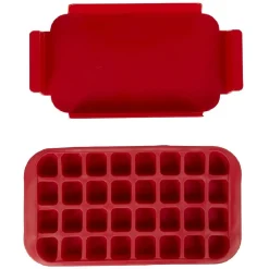 Gifi Bac à glaçons en plastique rouge