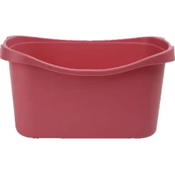 Gifi Rangement|Bac à roulettes rose 90 L