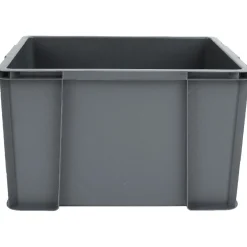 Gifi Rangement|Bac de rangement gris anthracite 45 L