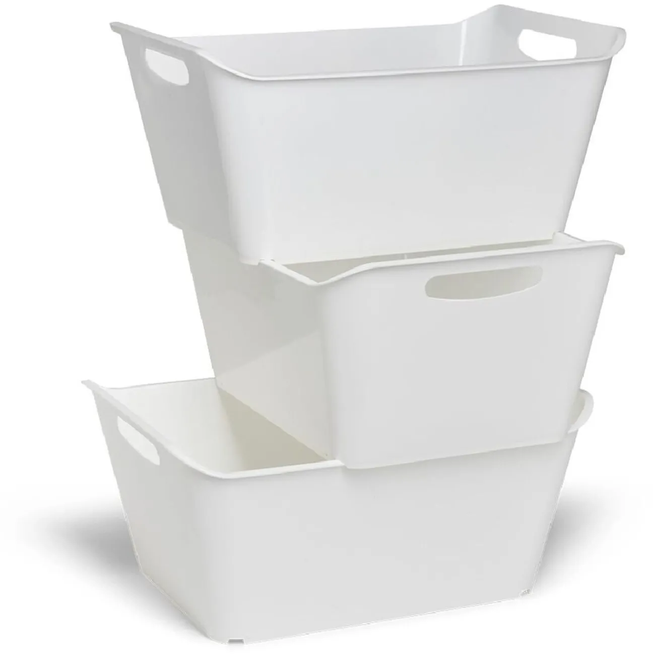 Gifi Rangement|Bac de rangement 18L x3