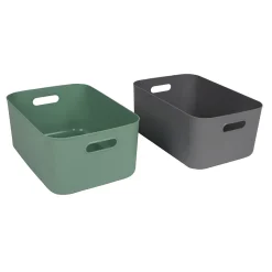 Gifi Rangement|Bac de rangement plastique moyen modèle 14L