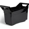 Gifi Rangement|Bac de rangement plastique avec poignées et roues 36x18xH28cm