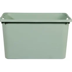 Gifi Rangement|Bac en plastique vert 30x23xH42 cm