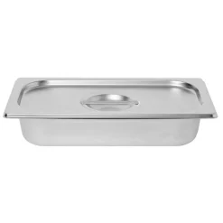 Gifi Bac inox avec couvercle préparation conservation L.32,5 cm