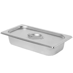 Gifi Bac inox avec couvercle préparation conservation L.32,5 cm