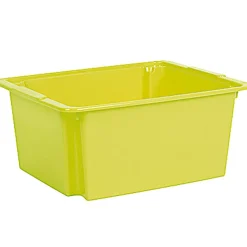 Gifi Rangement|Bac plastique 14 L vert