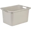 Gifi Rangement|Bac plastique beige