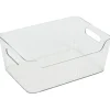 Gifi Bac rangement frigo 5L plastique transparent 27,2x18,7xH11cm
